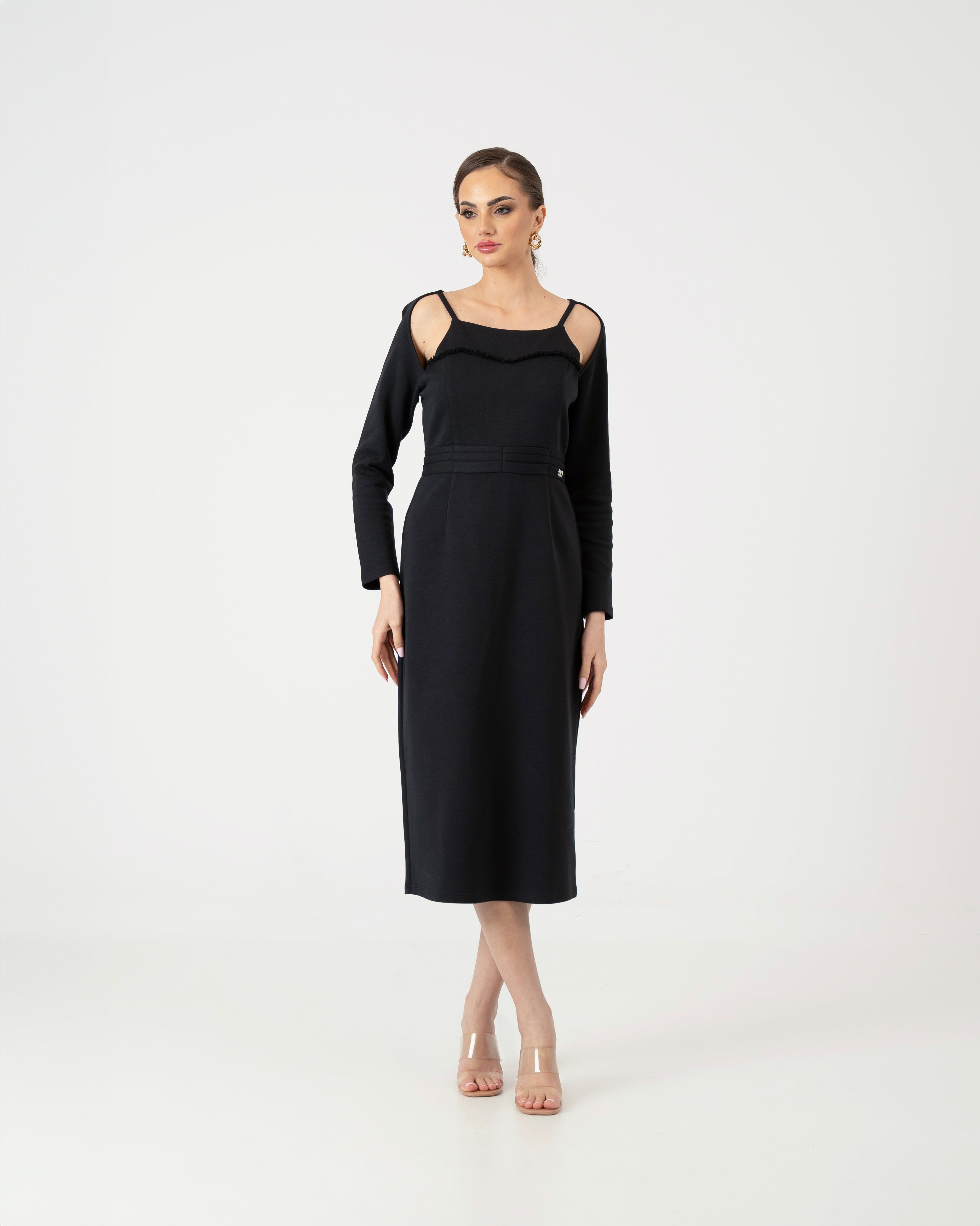 Midnight Glamour Dress Black