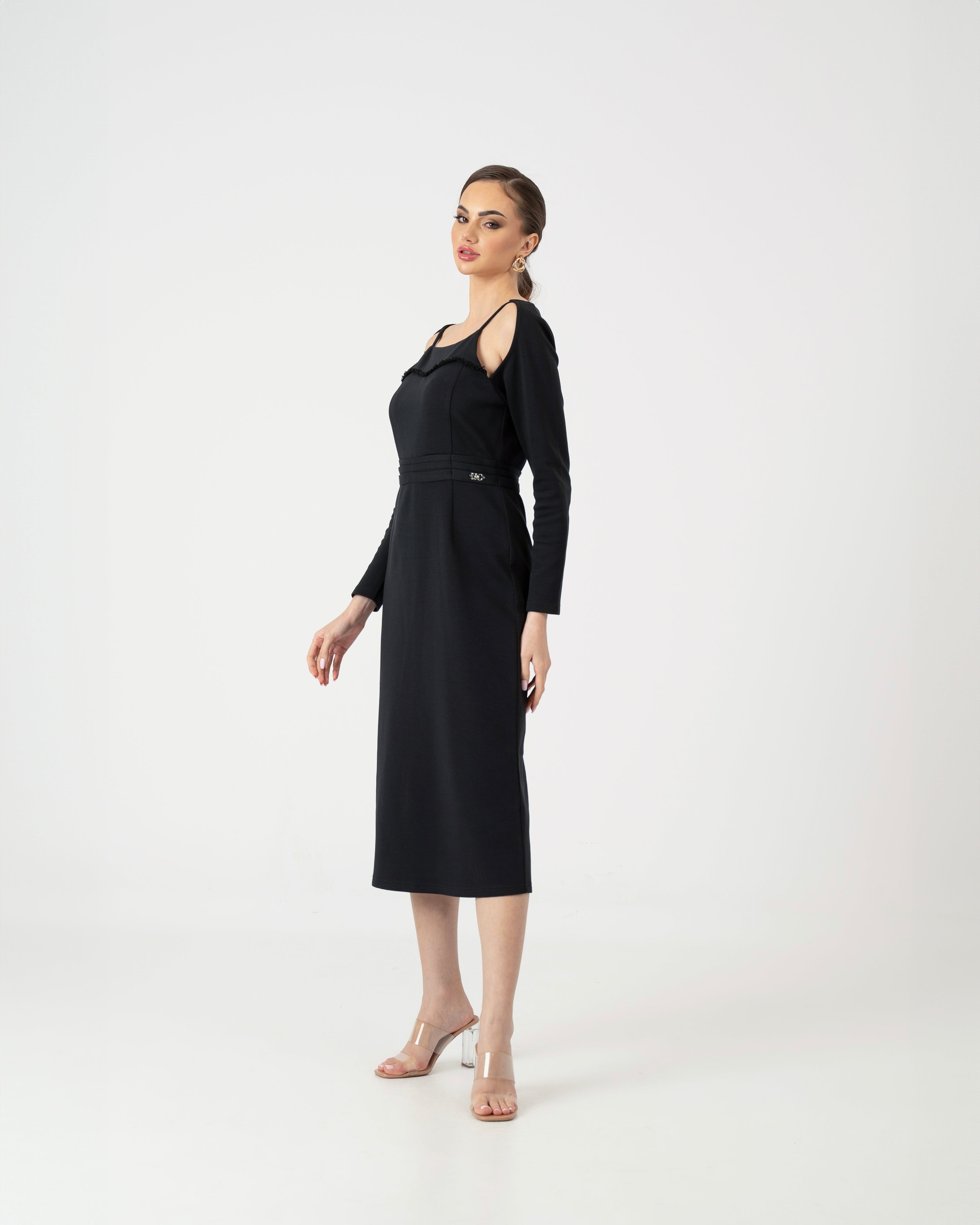 Midnight Glamour Dress Black