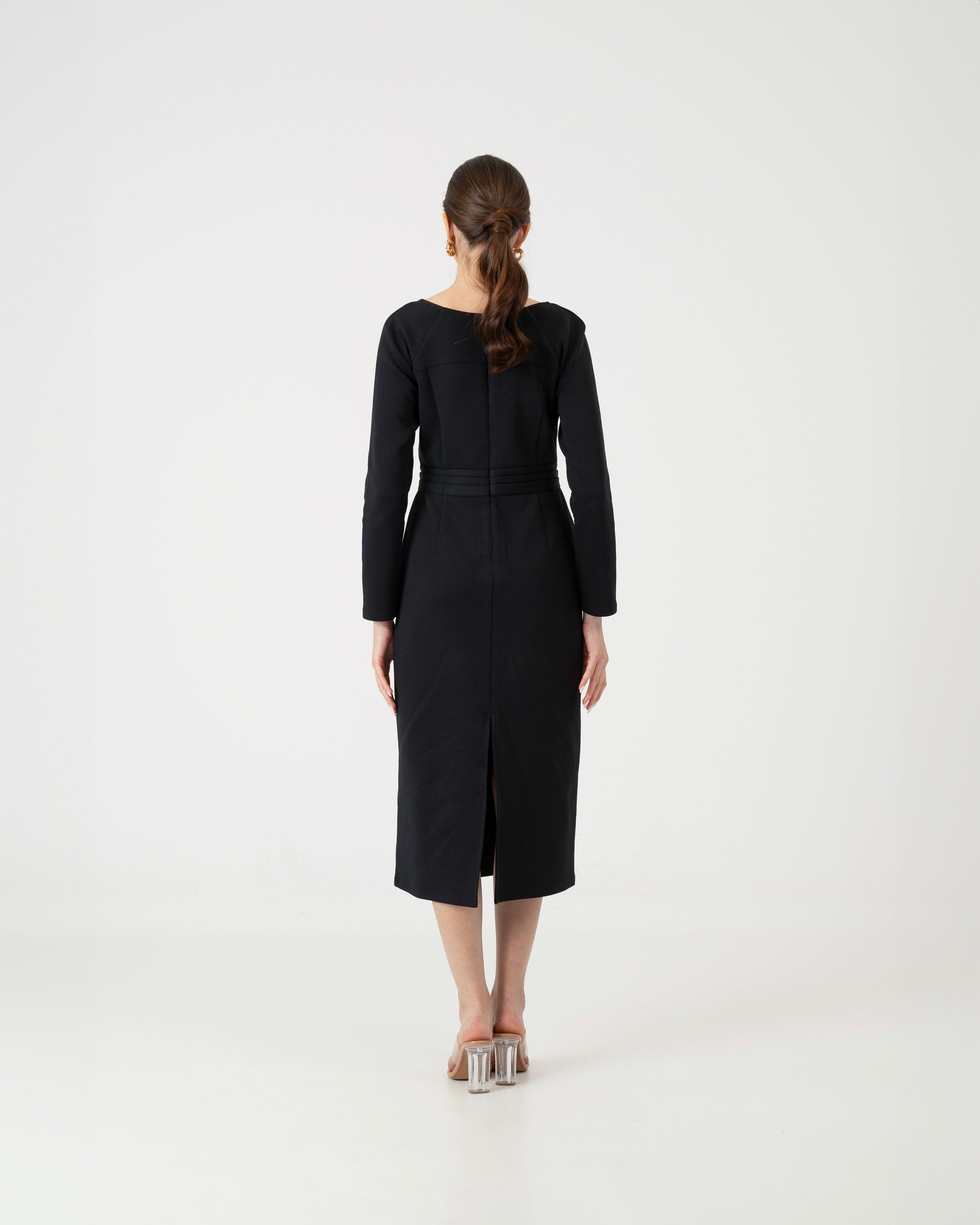 Midnight Glamour Dress Black