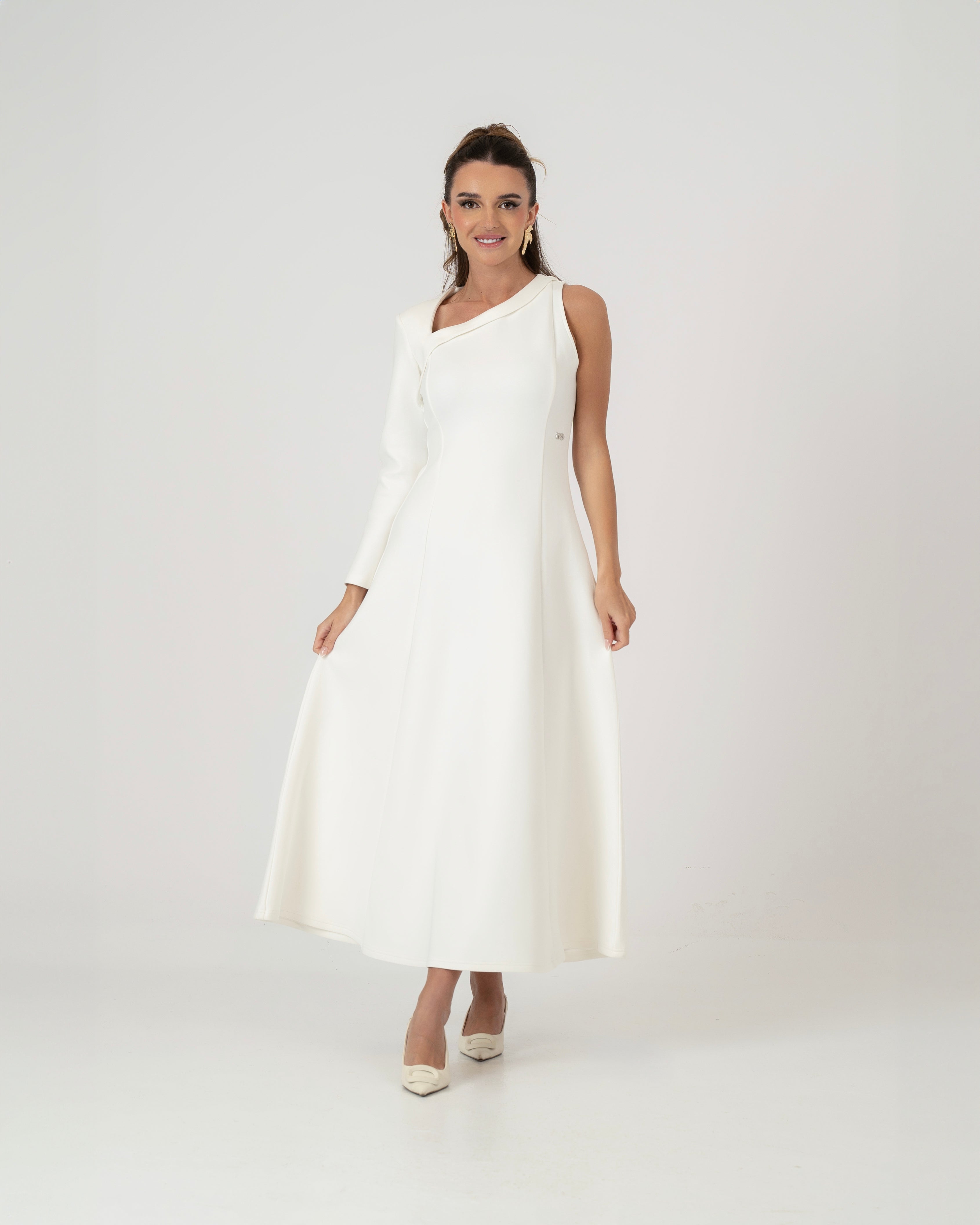Enchanted Garden Dress White