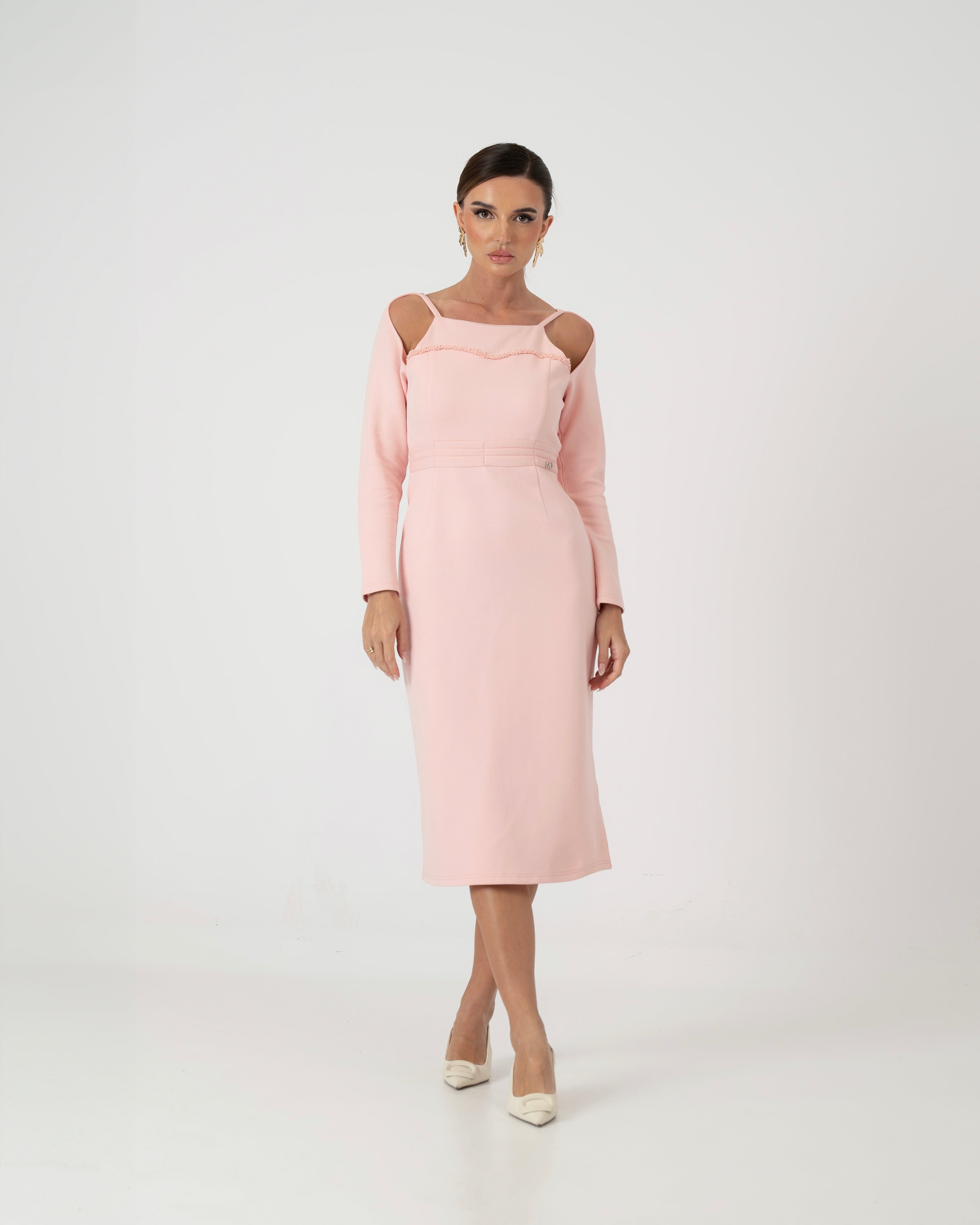 Midnight Glamour Dress Pink