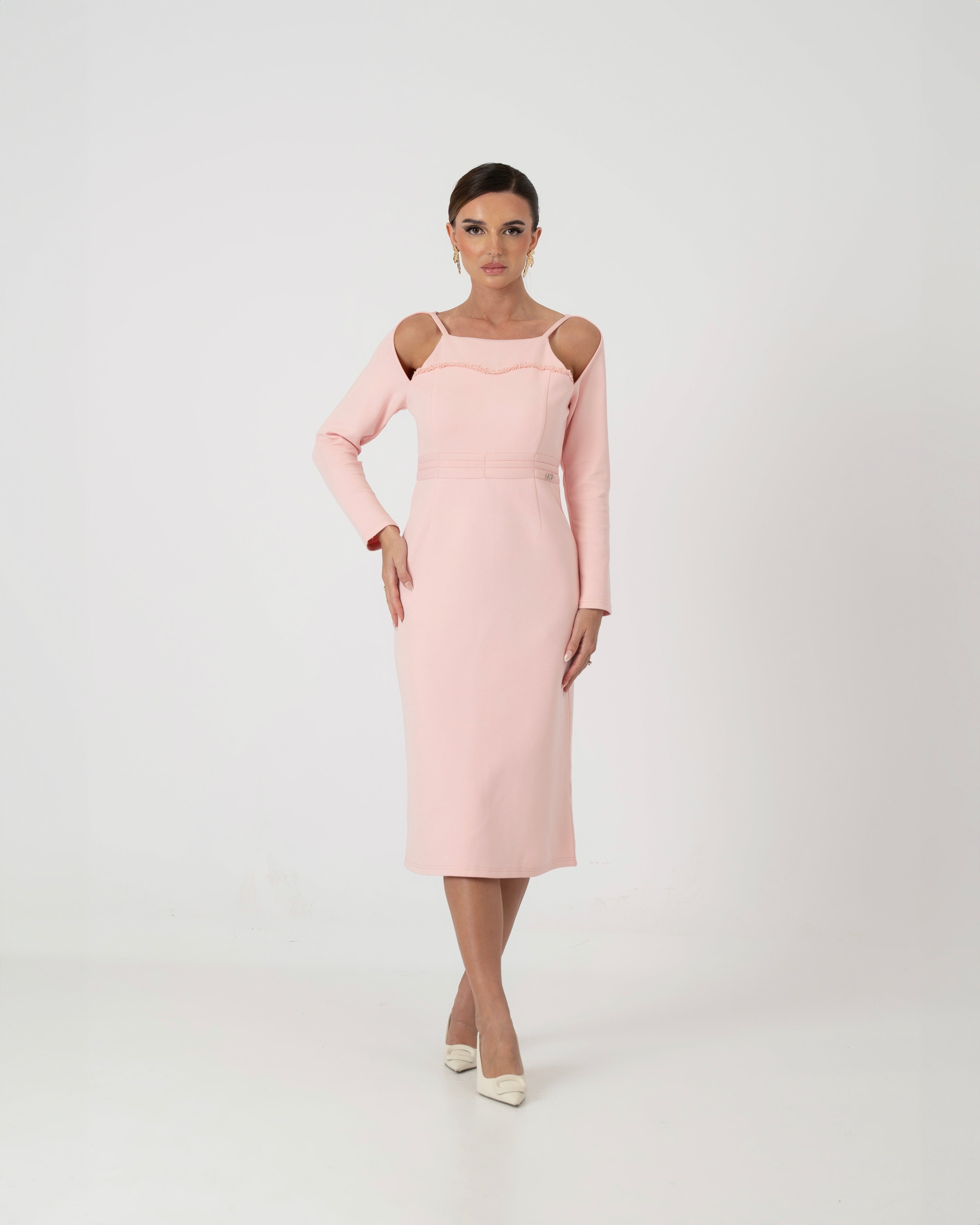 Midnight Glamour Dress Pink