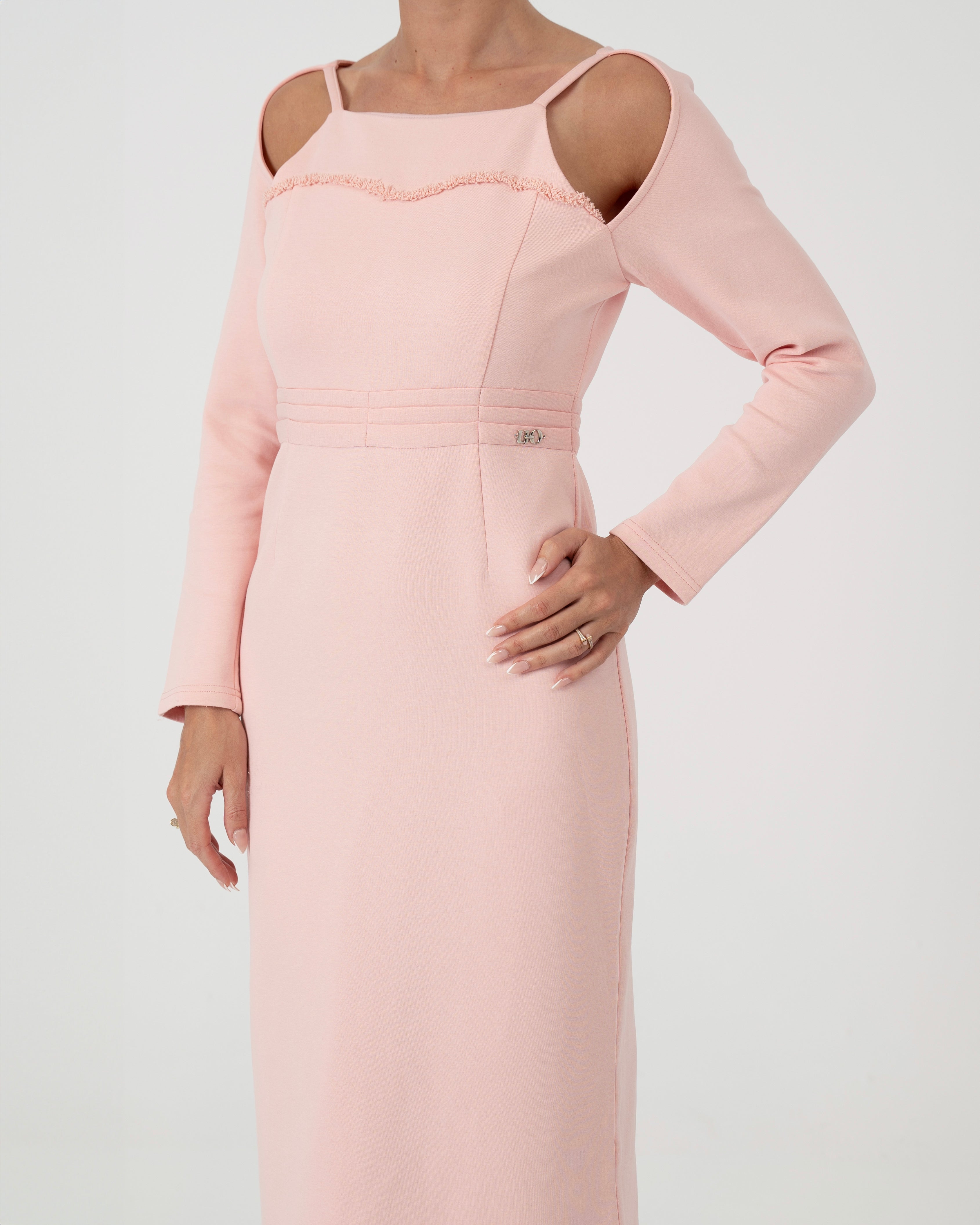 Midnight Glamour Dress Pink