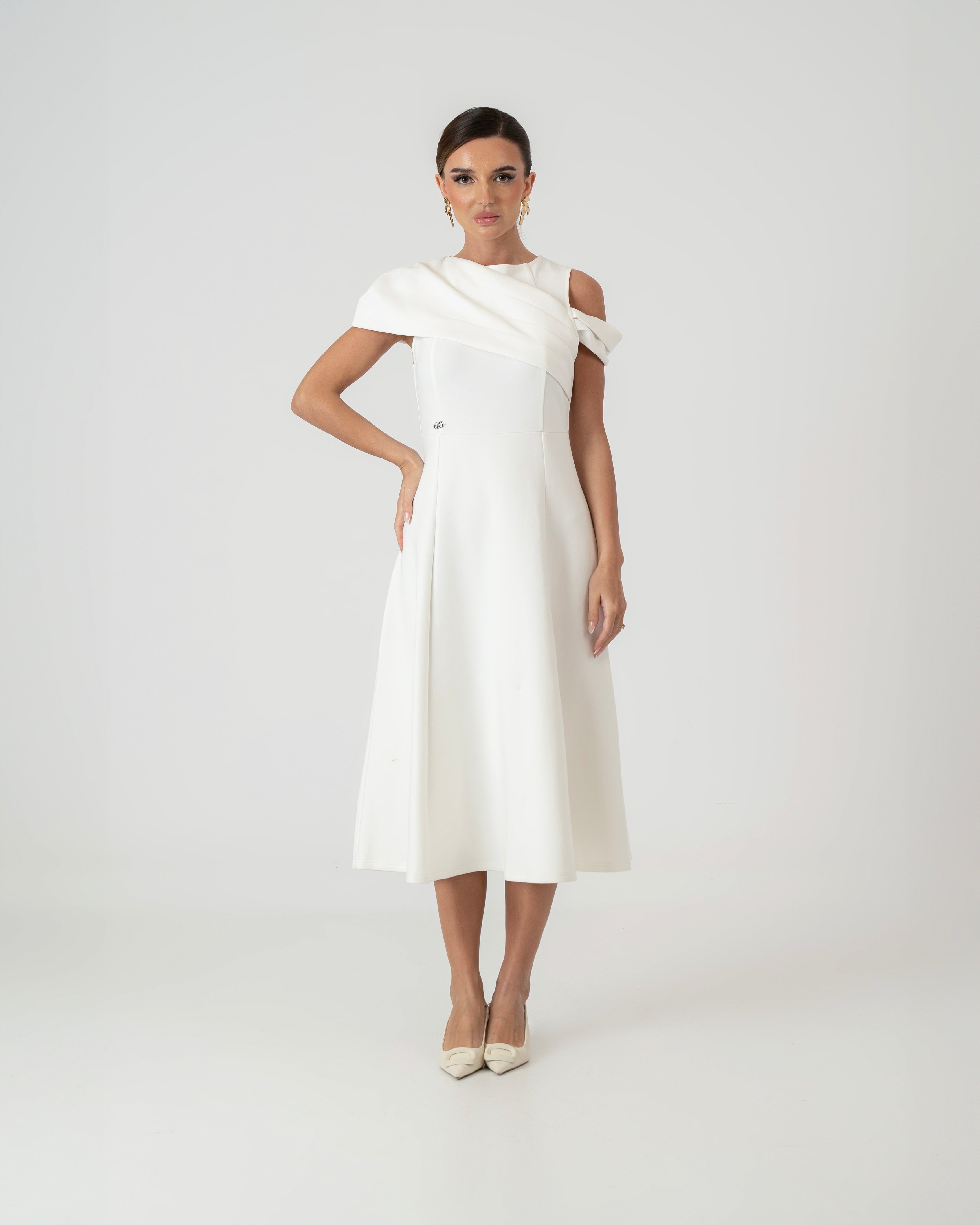 New Classic Dress White